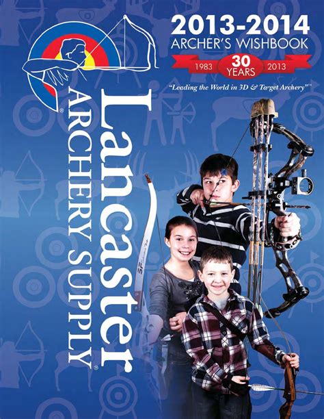 lancaster archery catalog